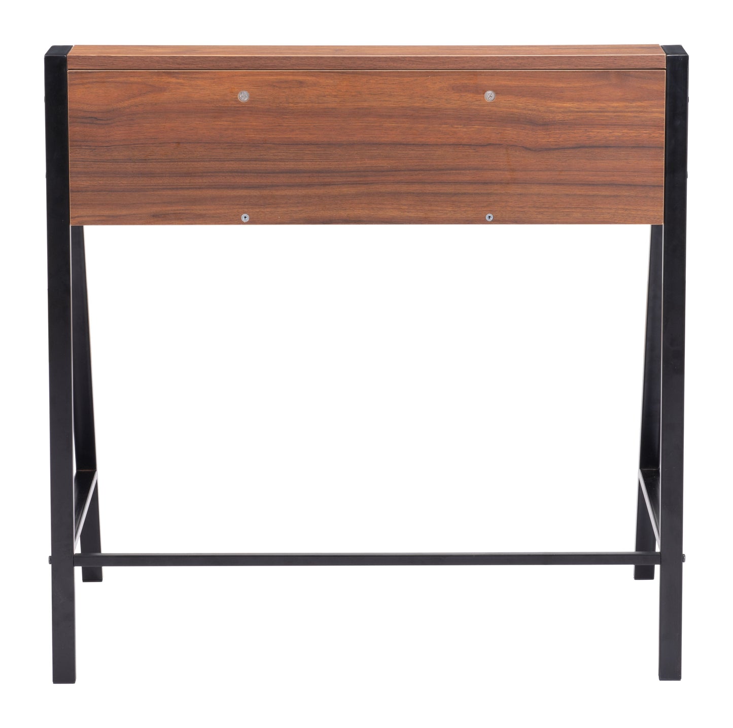 Poland Desk Walnut & Black