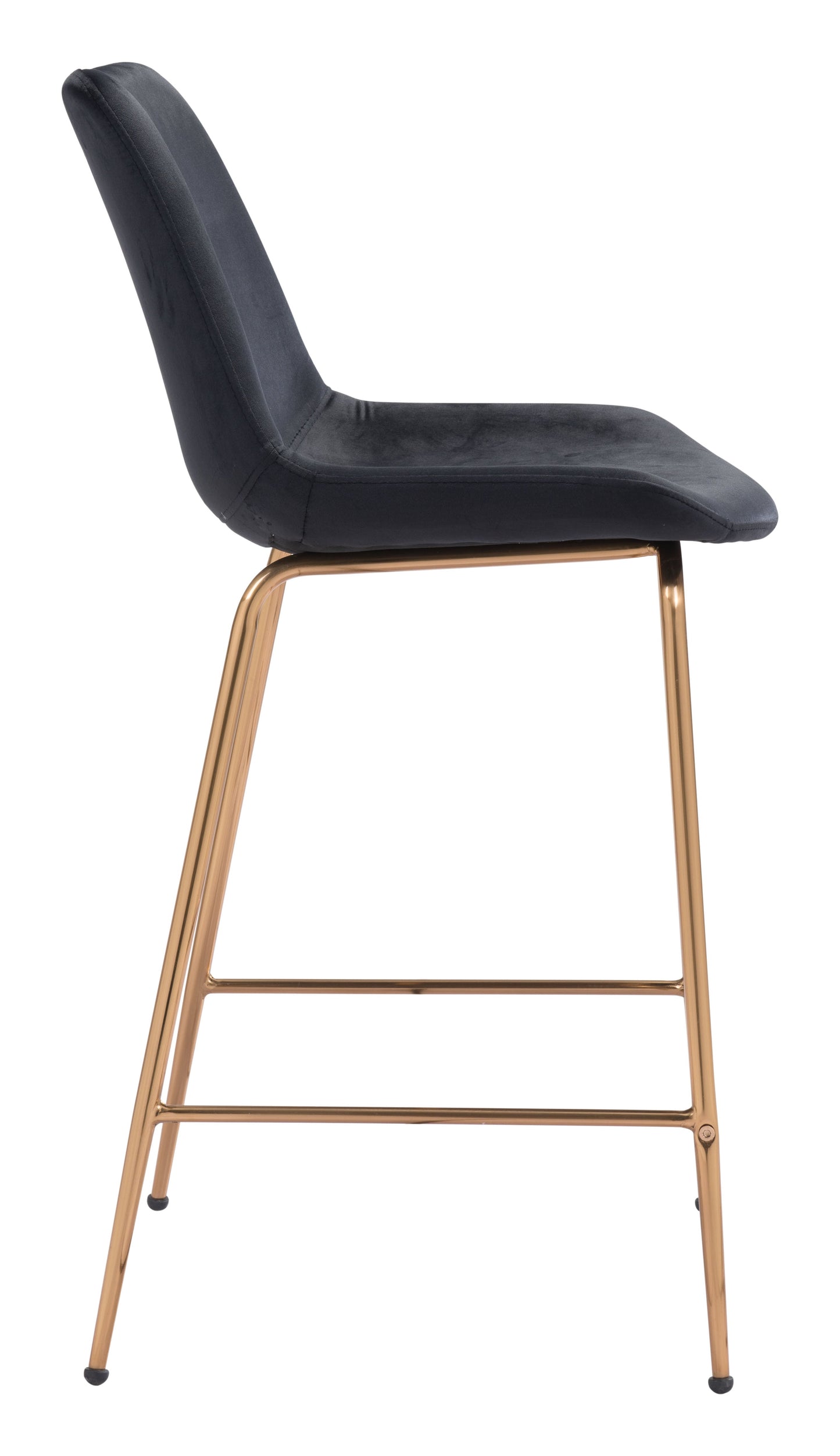 Tony Counter Stool Black & Gold