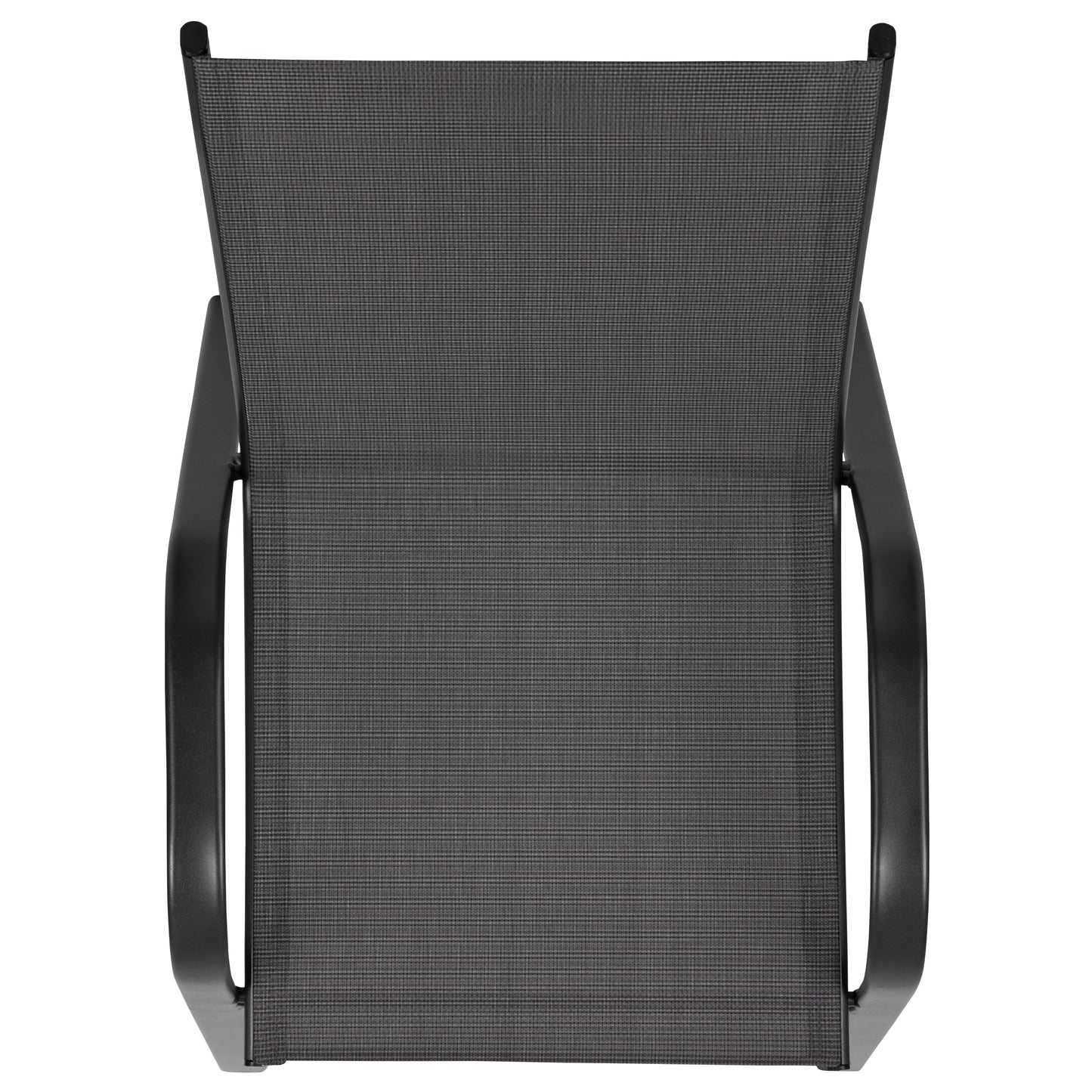 Set of 4 Sling Patio Chairs for Restaurant and Residential Outdoor Spaces