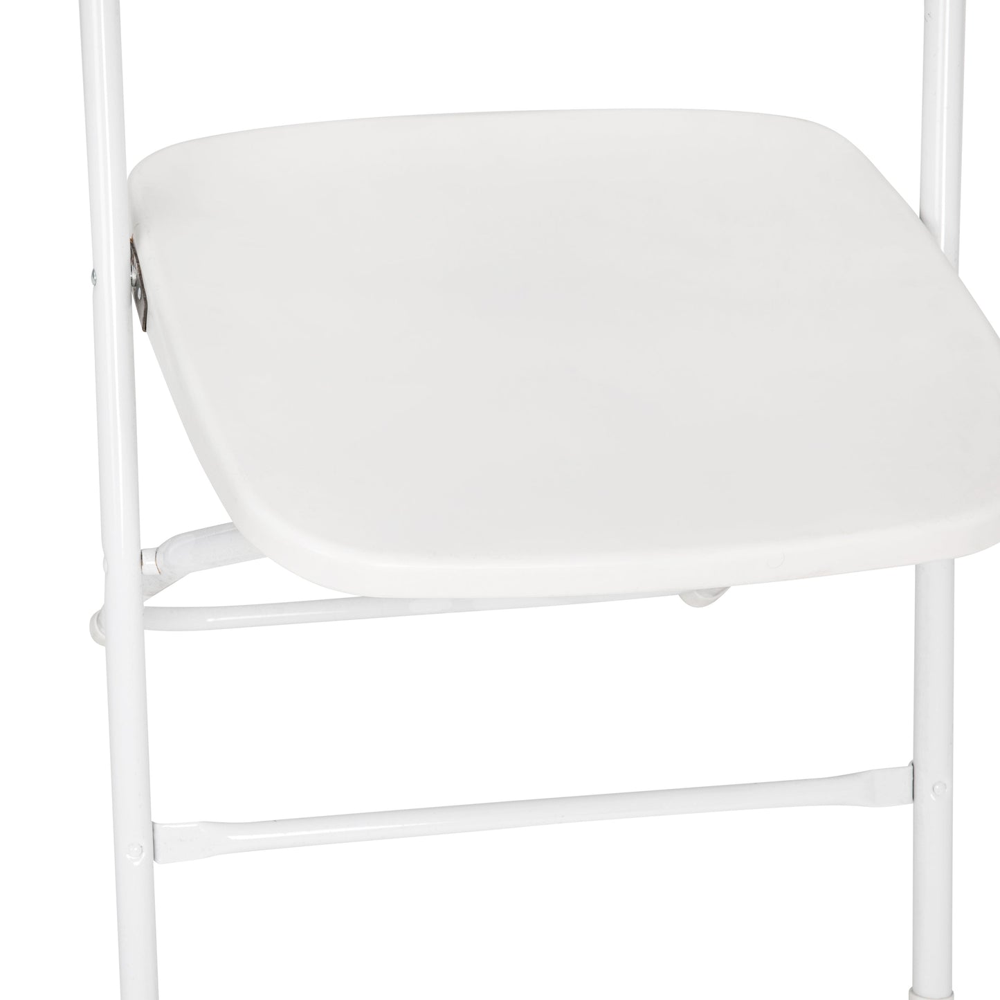 4 Pack White Folding Chairs 4-LE-L-3-W-WH-GG