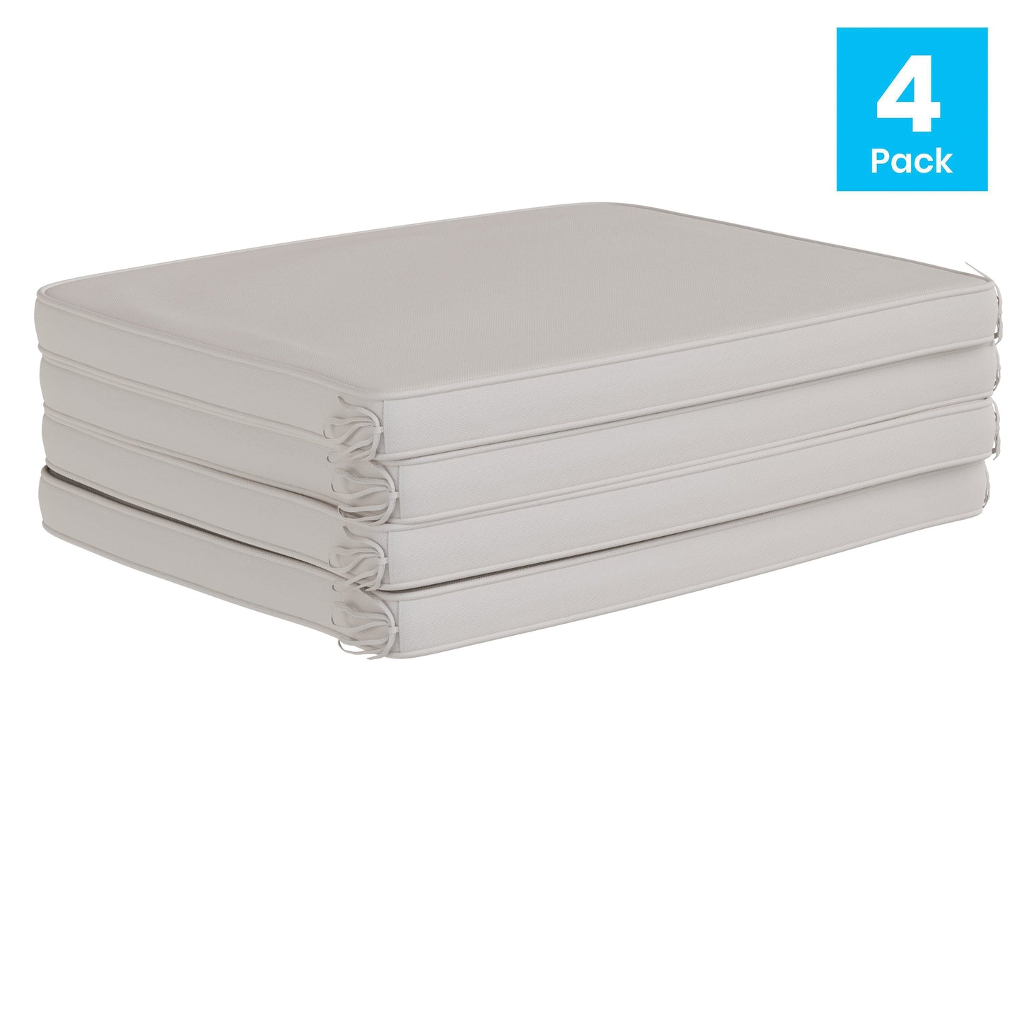 2 PK Cream Tieback Cushions 4-TW-3WCU001-CR-GG