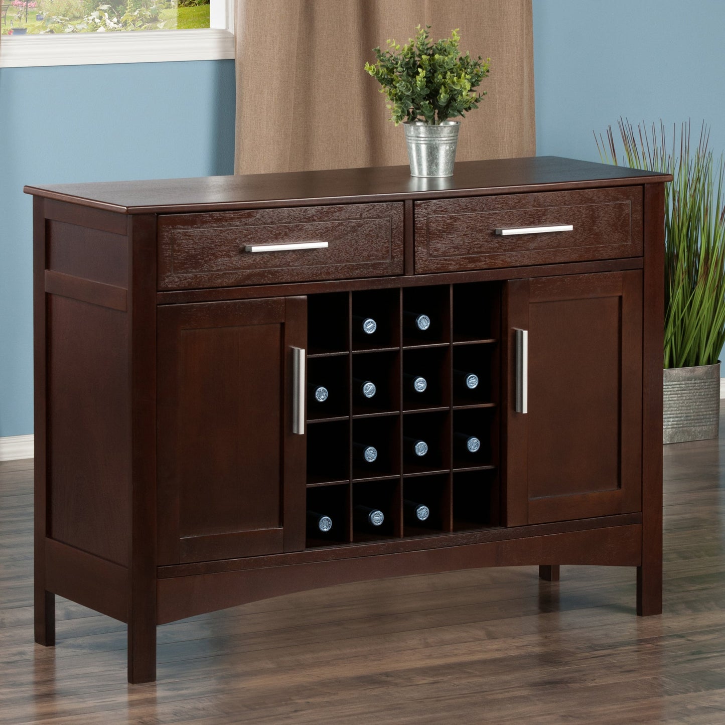 Gordon Buffet Cabinet, Cappuccino