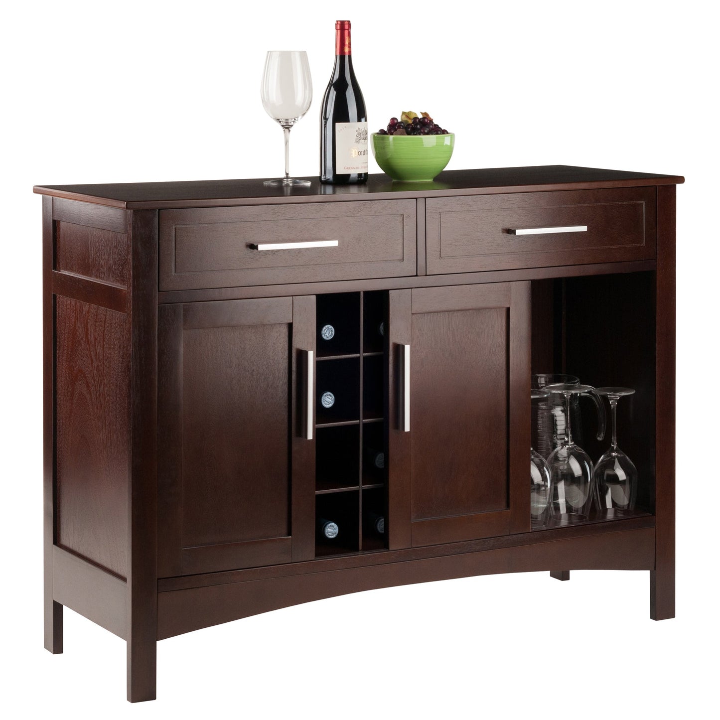 Gordon Buffet Cabinet, Cappuccino