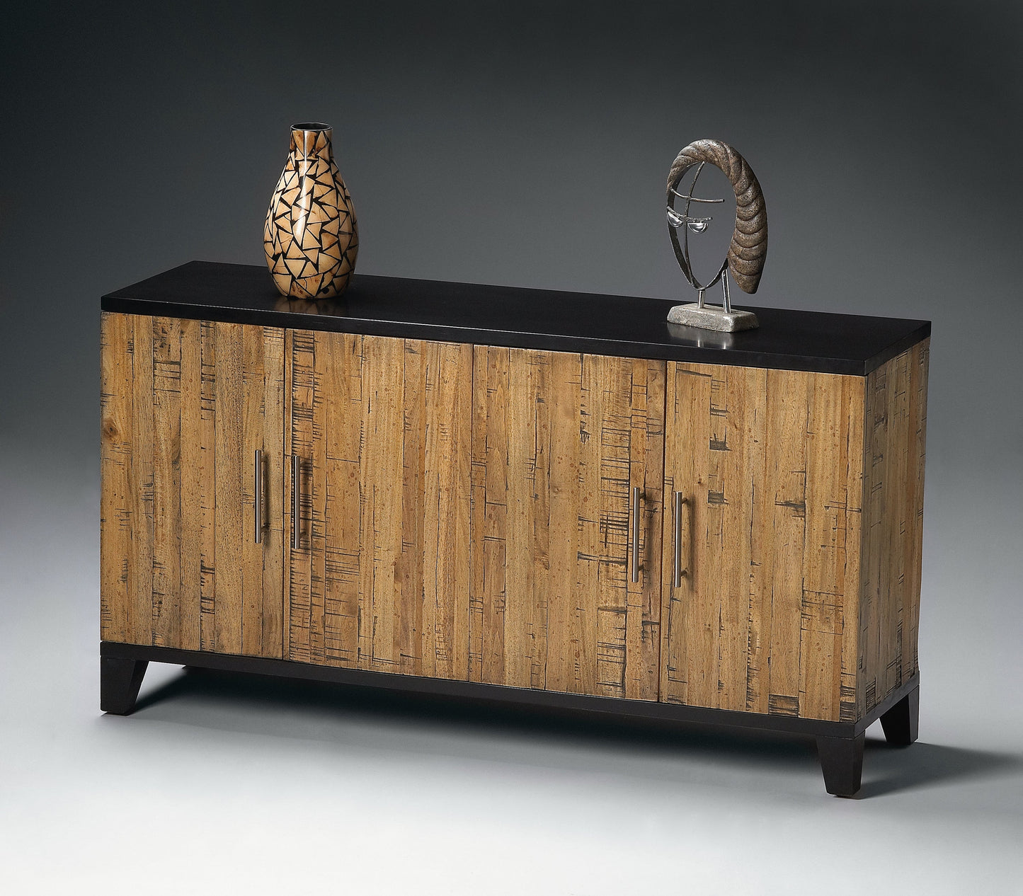 Leopold Modern Rustic 56" Sideboard in Multi-Color  4062035