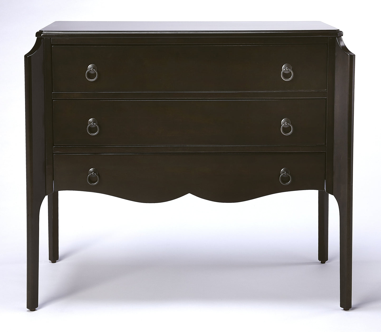 Wilshire 3 Drawer Chest in Dark Brown  4469117