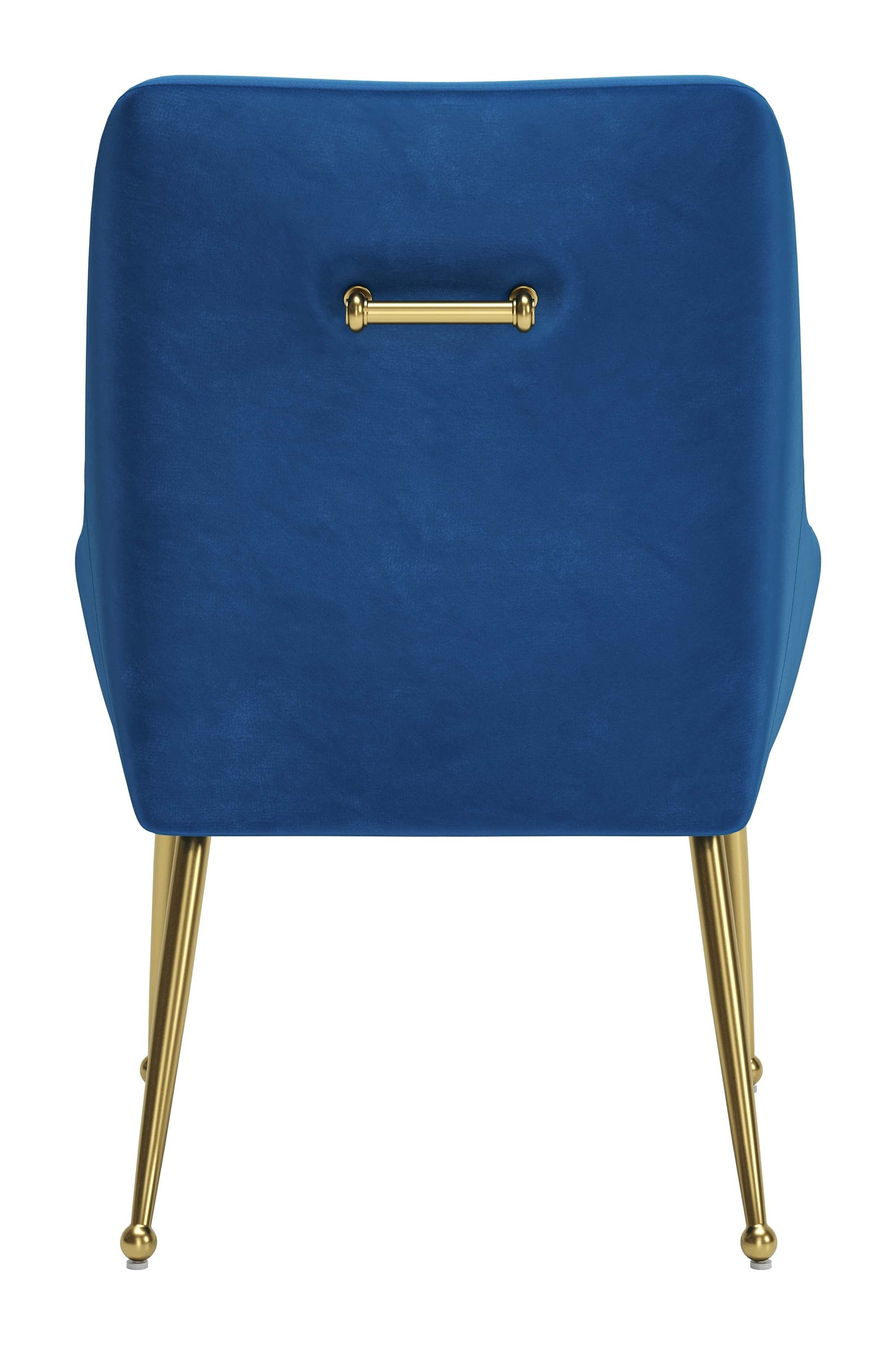 Maxine Dining Chair Navy Blue & Gold