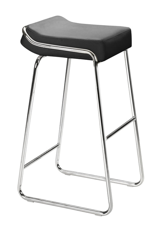 Wedge Barstool (Set of 2) Black