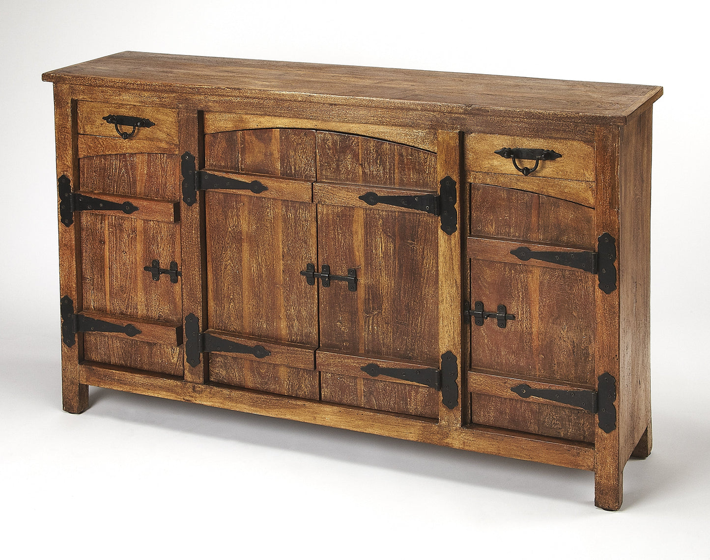 Giddings Rustic  59.5" Sideboard in Medium Brown  5270120