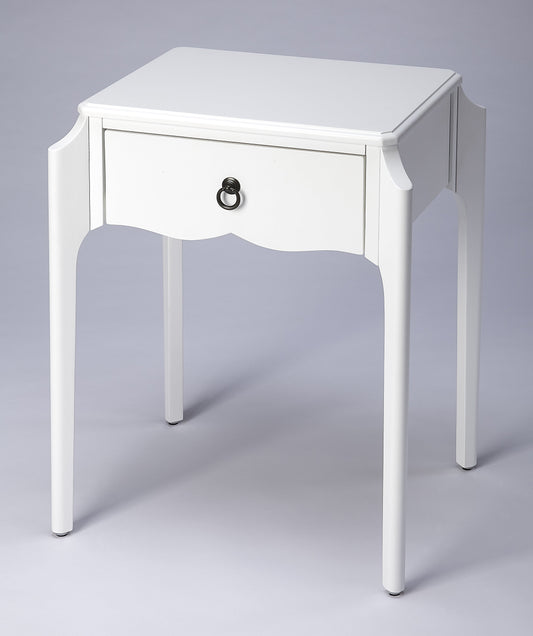 Wilshire  Nightstand in White  5321304