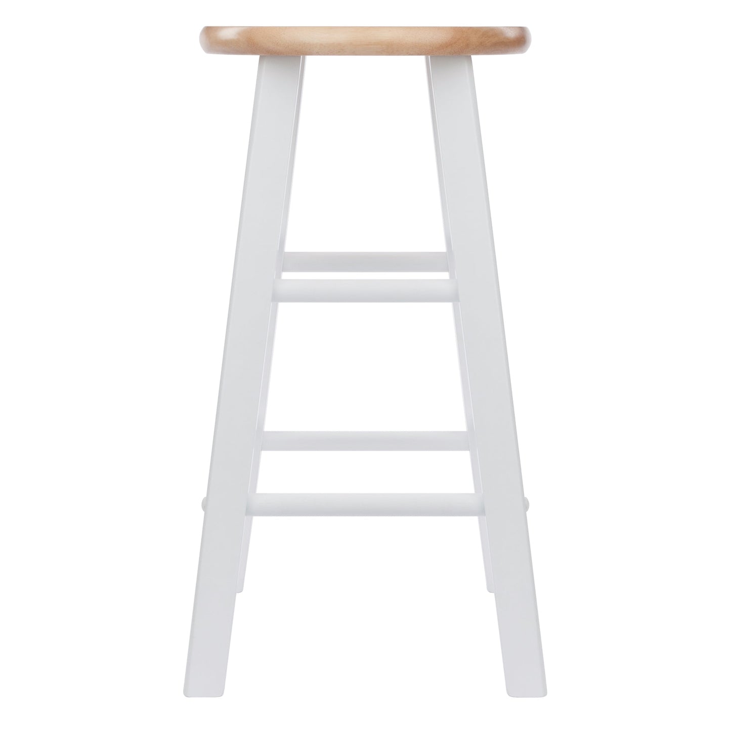 Element 2-Pc Counter Stool Set, Natural and White