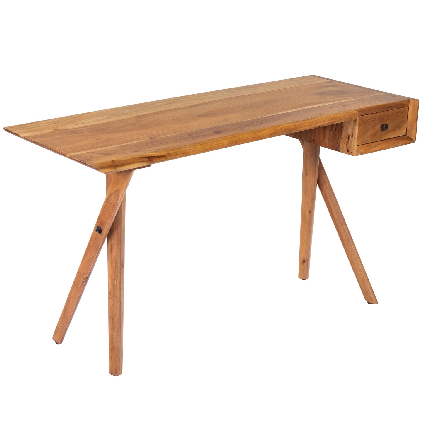 Vikky Natural Wood Desk in Light Brown  5458312