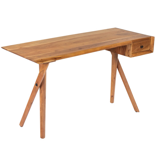 Vikky Natural Wood Desk in Light Brown  5458312