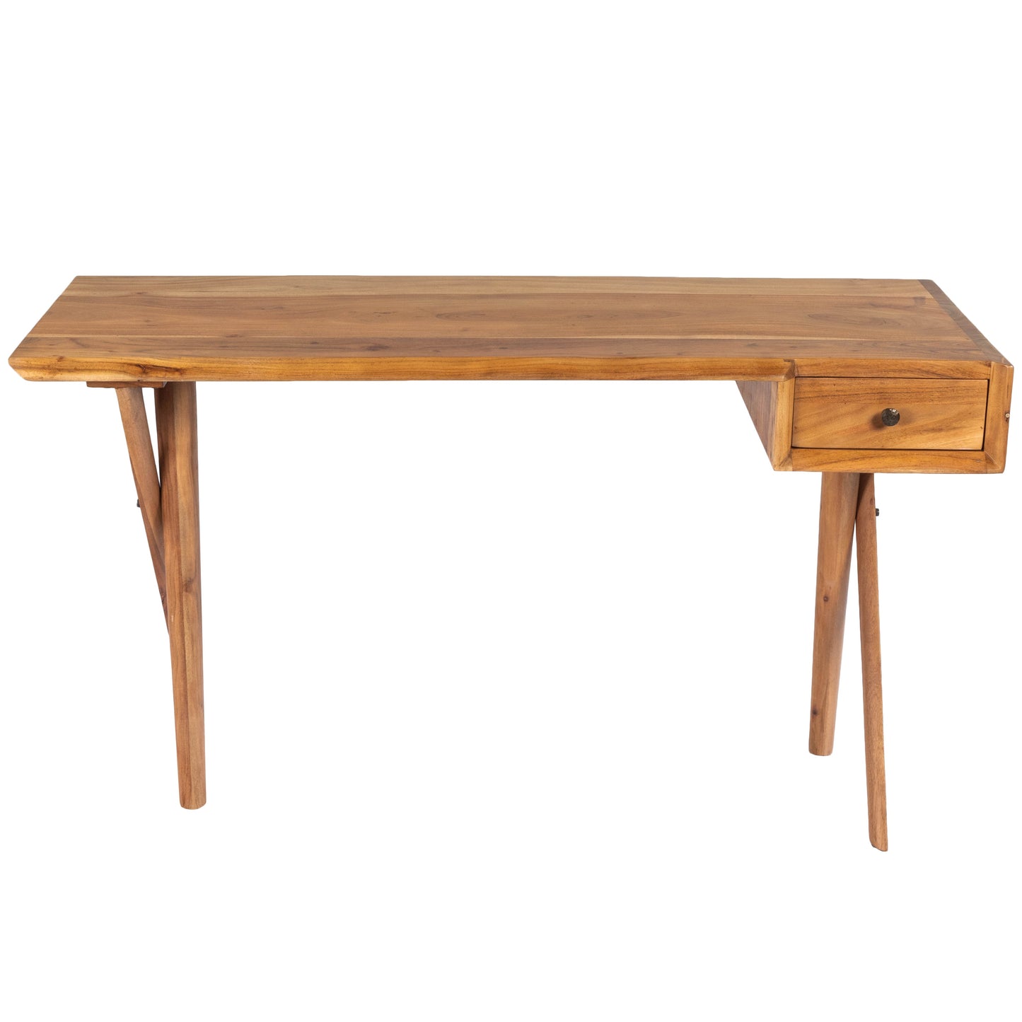 Vikky Natural Wood Desk in Light Brown  5458312