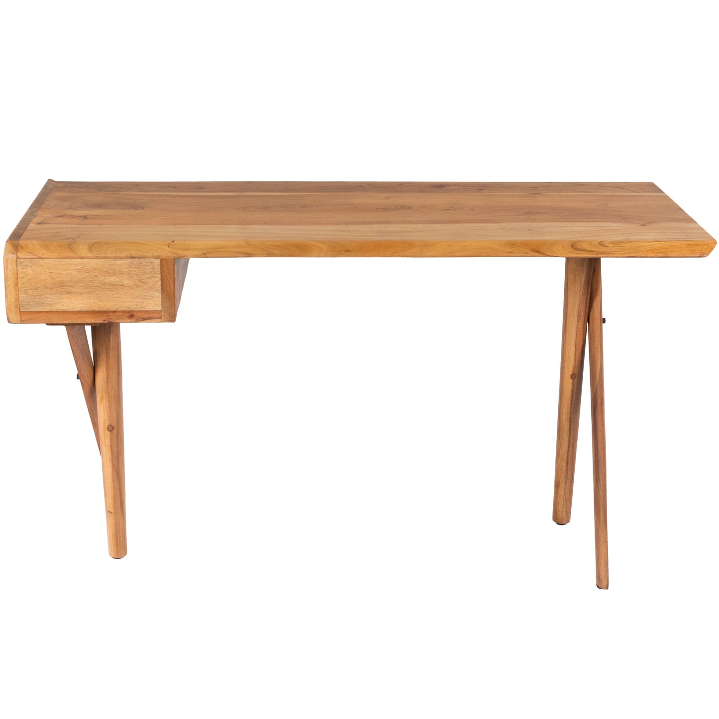 Vikky Natural Wood Desk in Light Brown  5458312