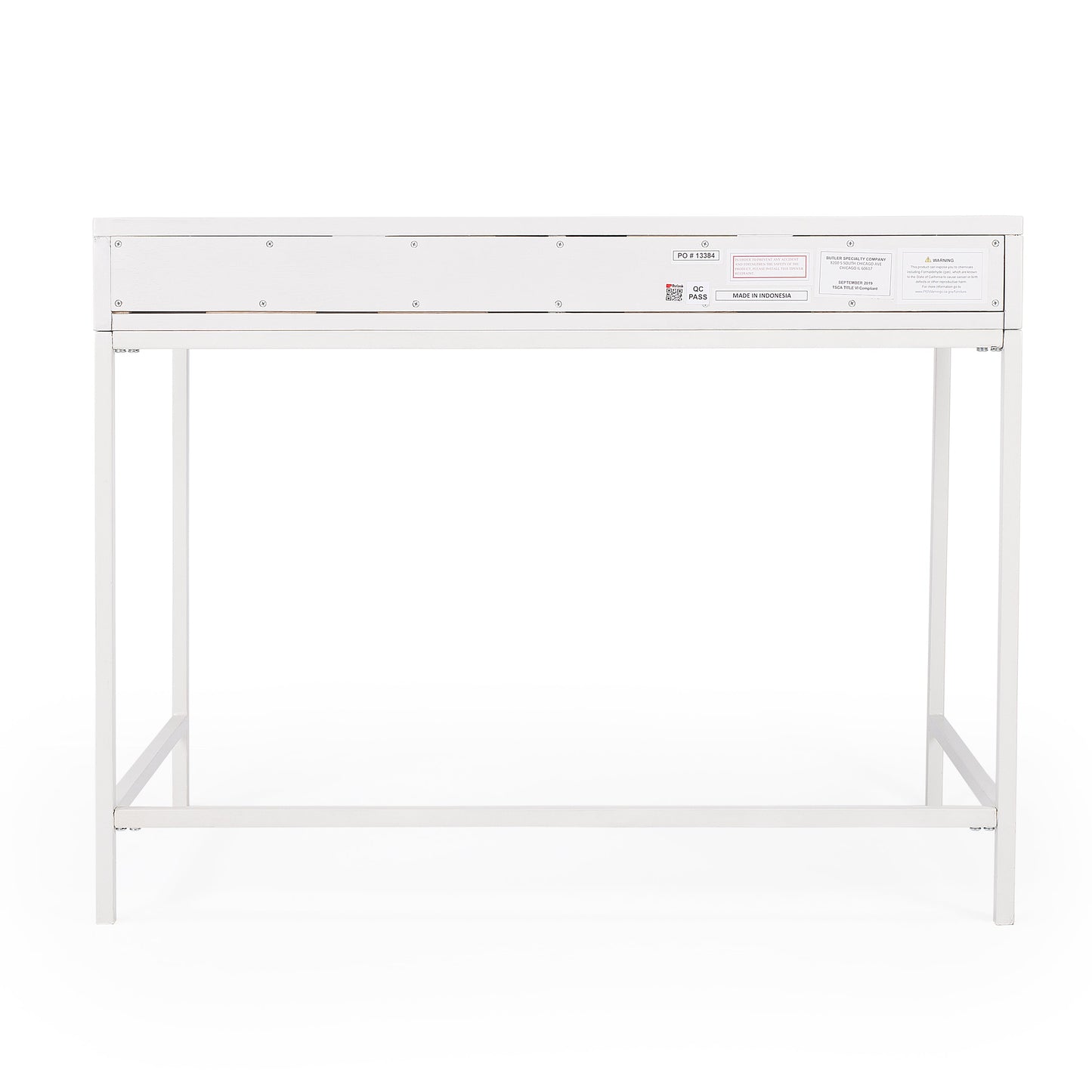 Belka Desk with Drawers in White  5466304