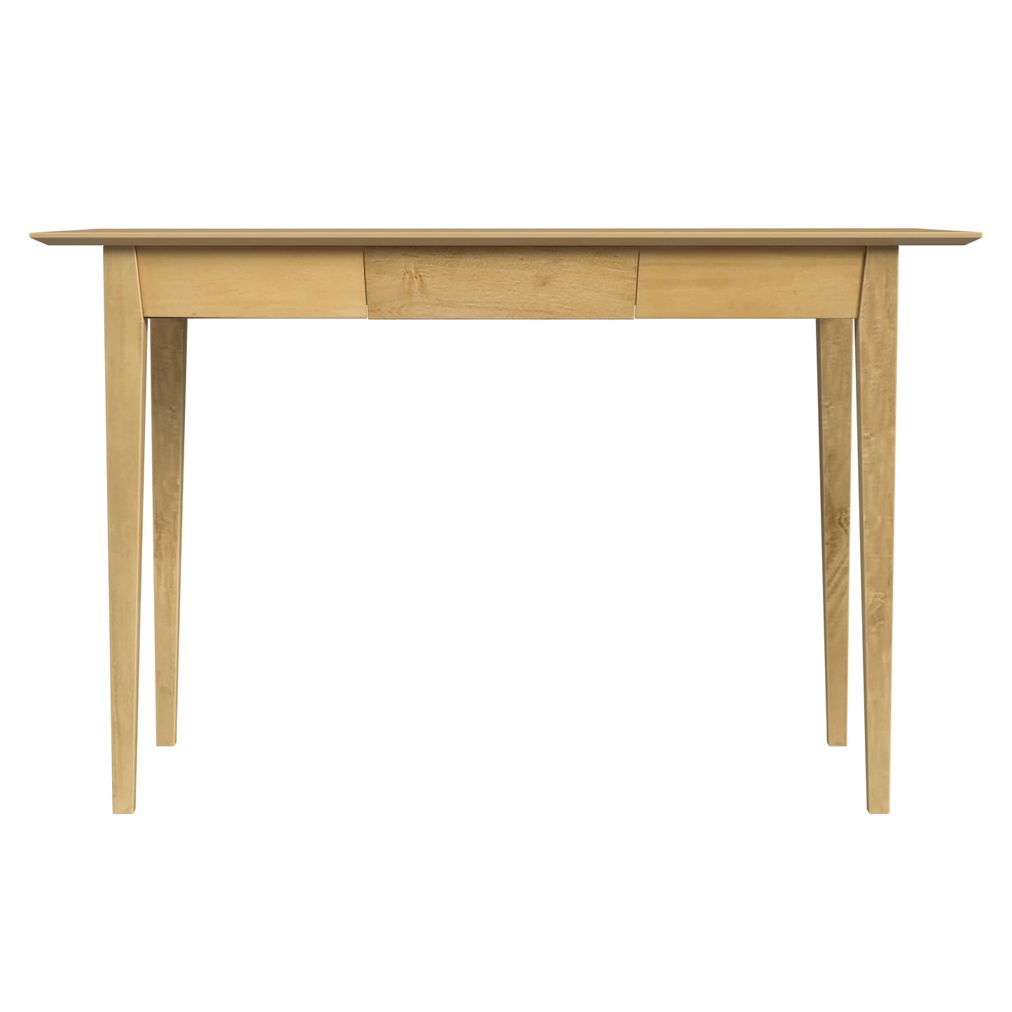 Caelynn 48" Natural Wood Shaker Writing Desk in Light Brown  5520312