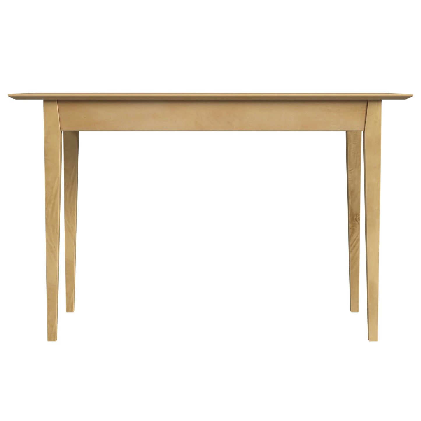 Caelynn 48" Natural Wood Shaker Writing Desk in Light Brown  5520312