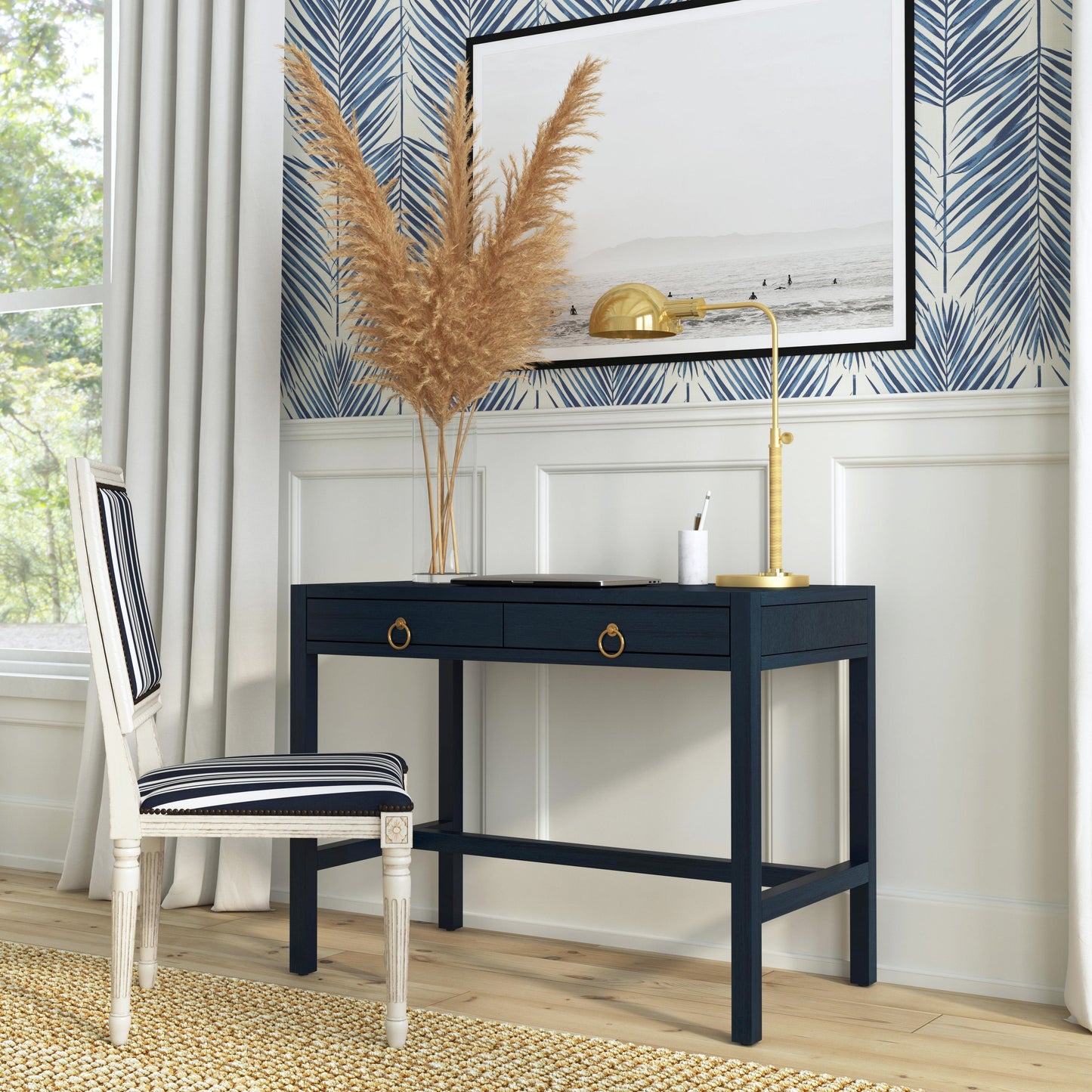 Lark Desk in Navy Blue  5523291