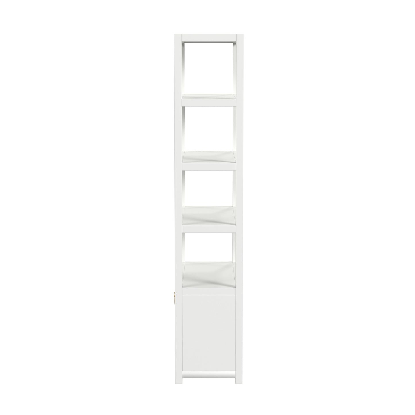 Lark  4- Tier Etagere  Etagere Bookcase in White  5674304