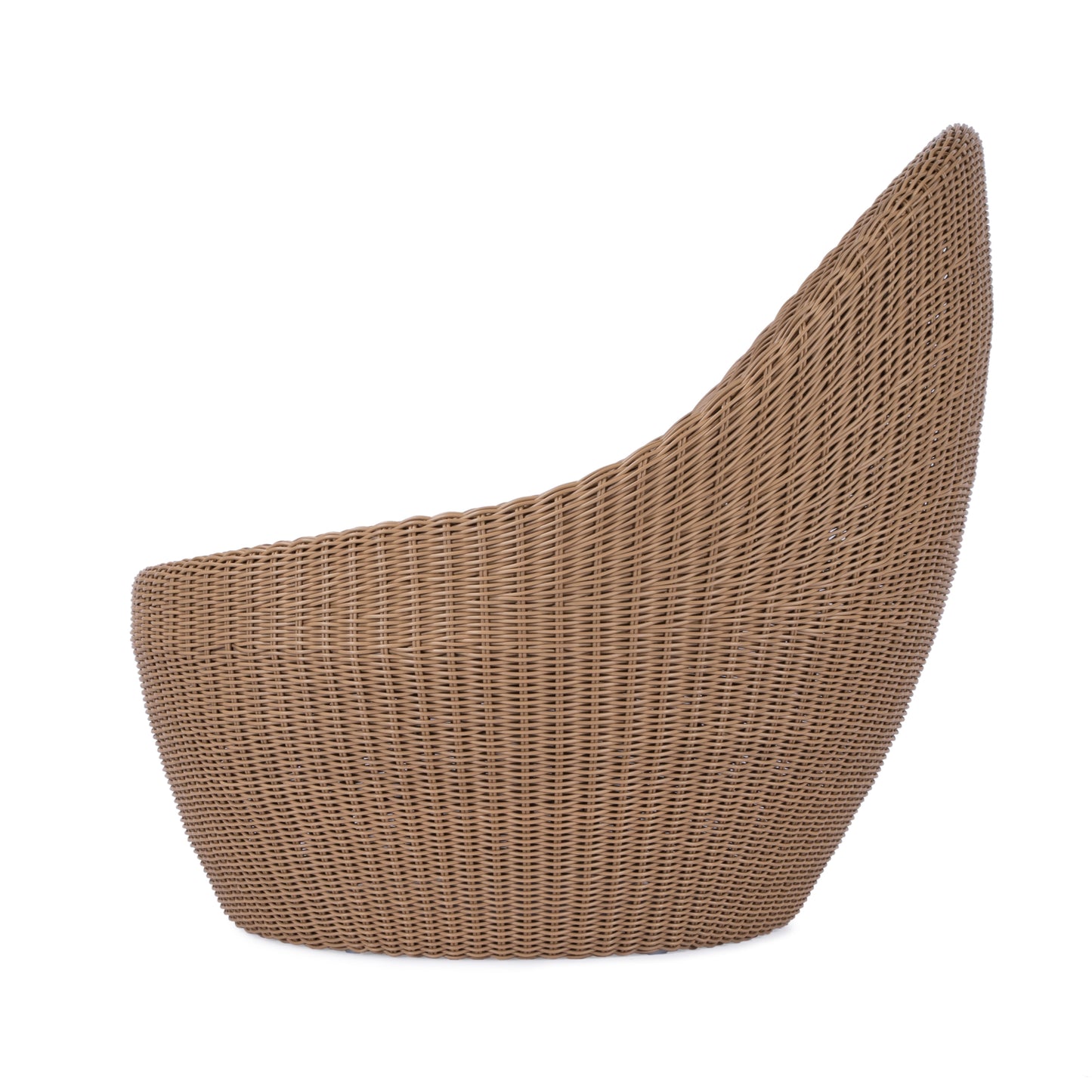 Delmar Rattan Outdoor Nest Chair in Natural  5723447