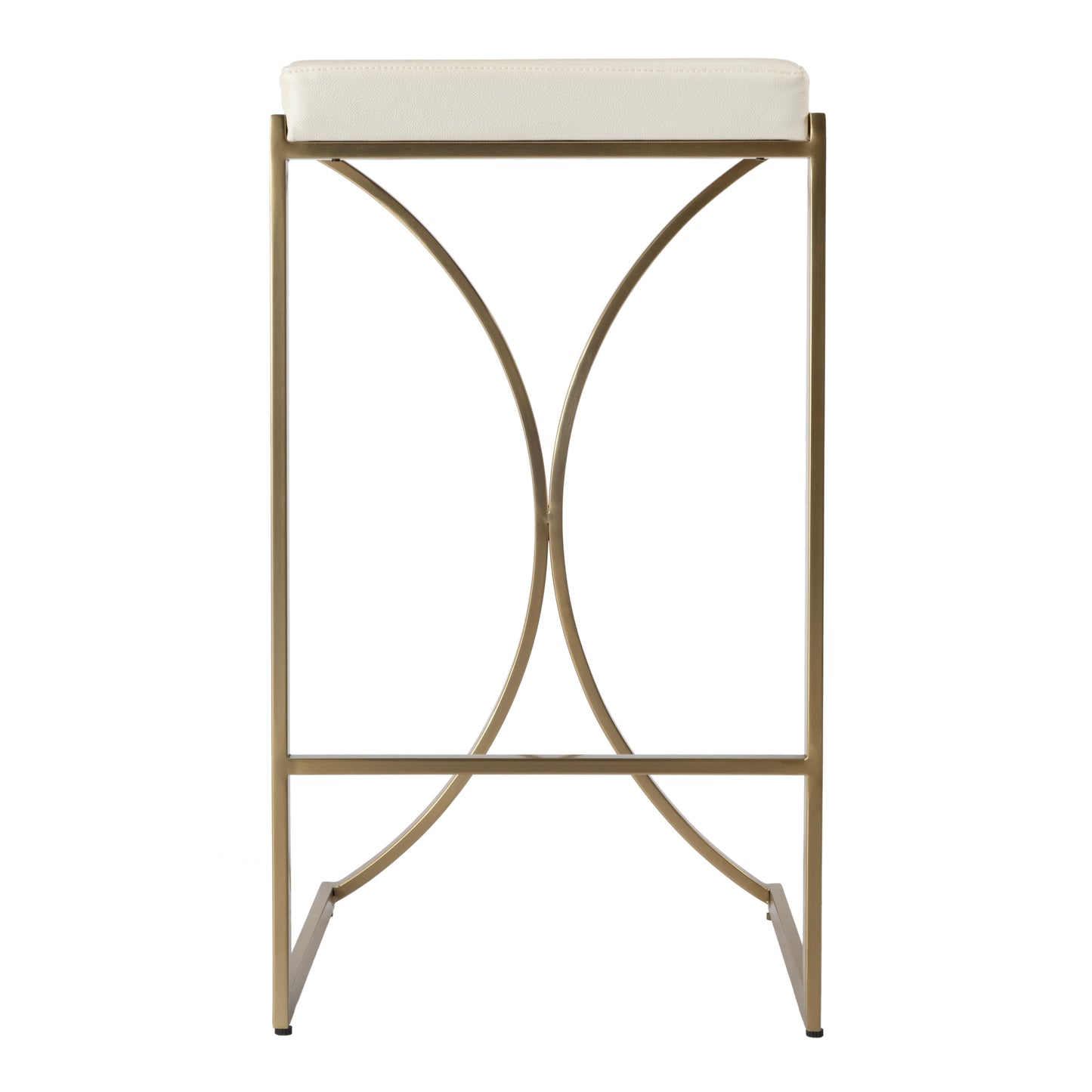 Natalya 31" Bar Stool in White  5784402