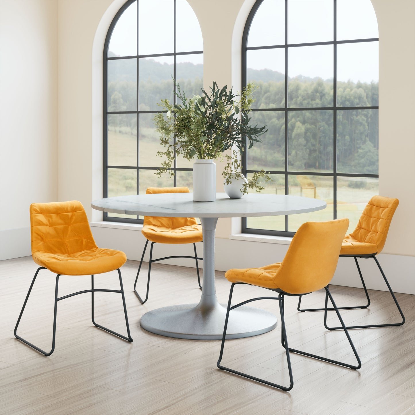 Tammy Dining Chair (Set of 2) Orange