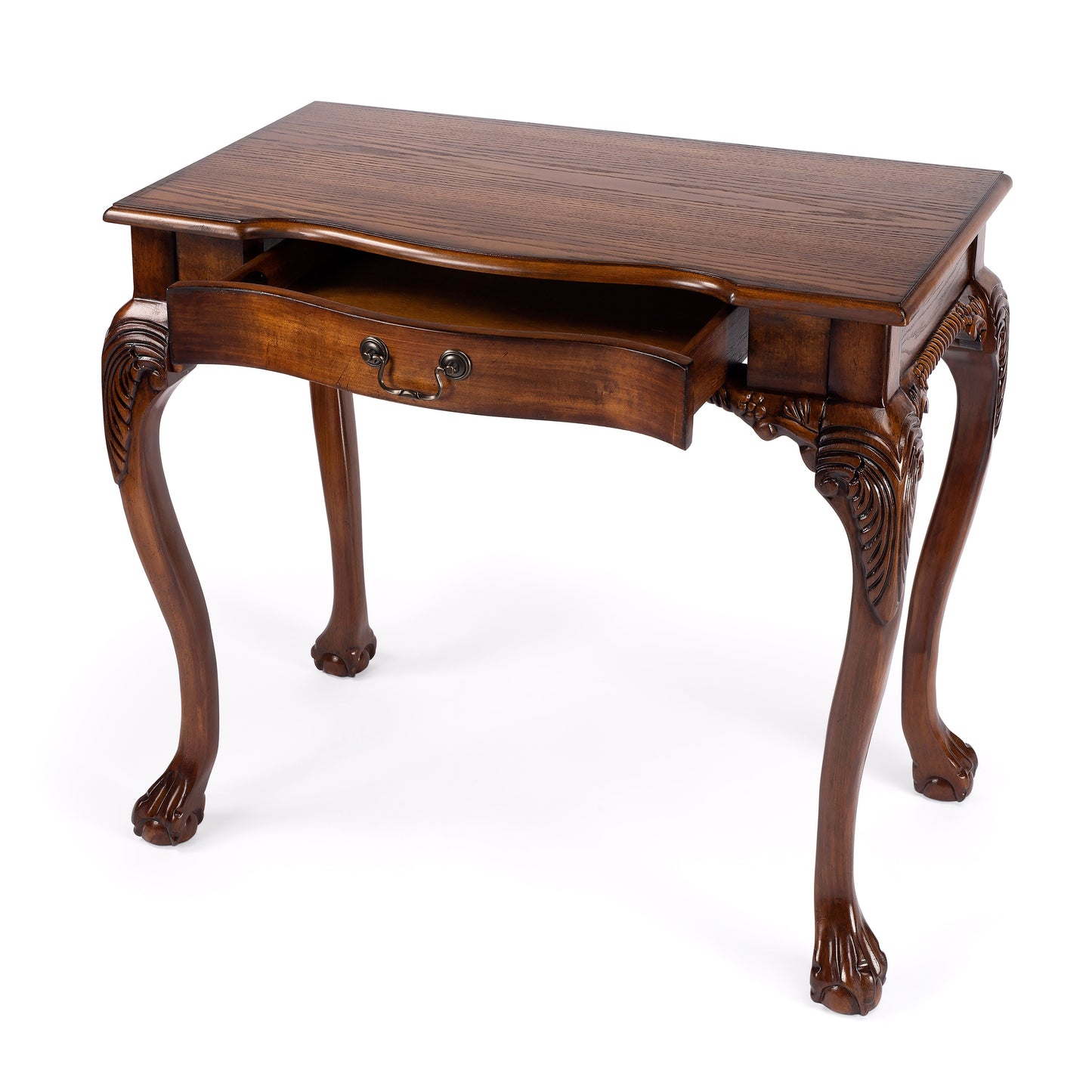 Dupree Writing Desk in Medium Brown  6042001