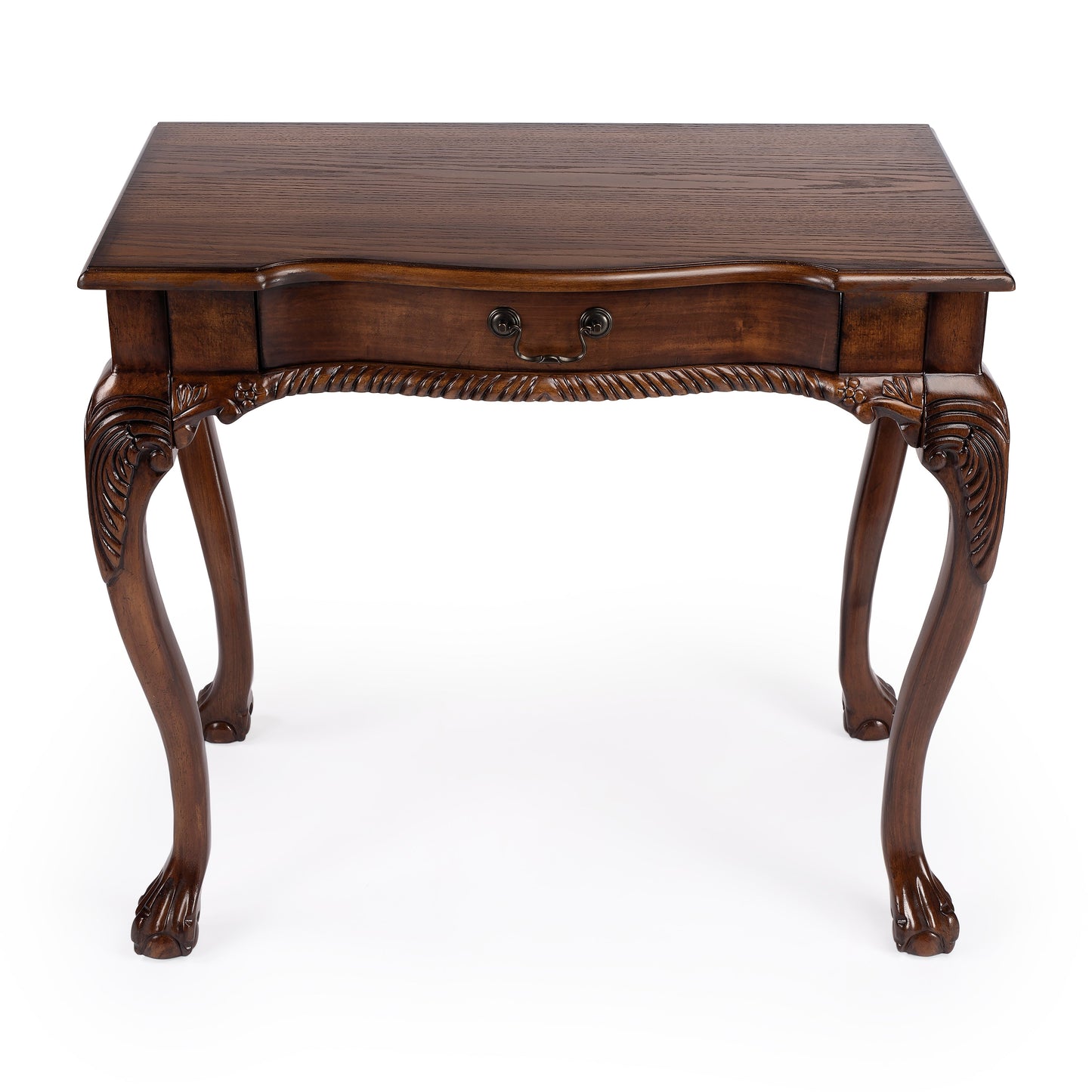 Dupree Writing Desk in Medium Brown  6042001