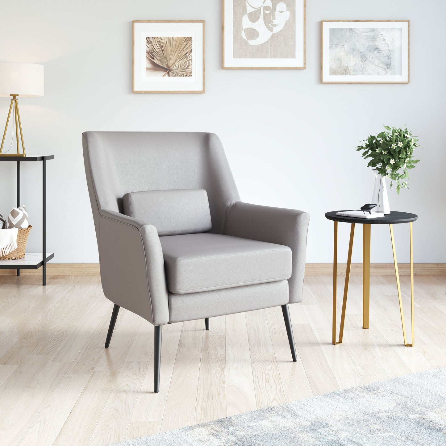 Ontario Accent Chair Gray