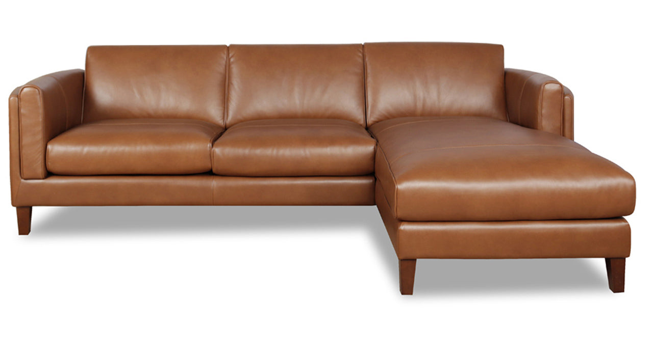 Maui Leather Sectional Collection