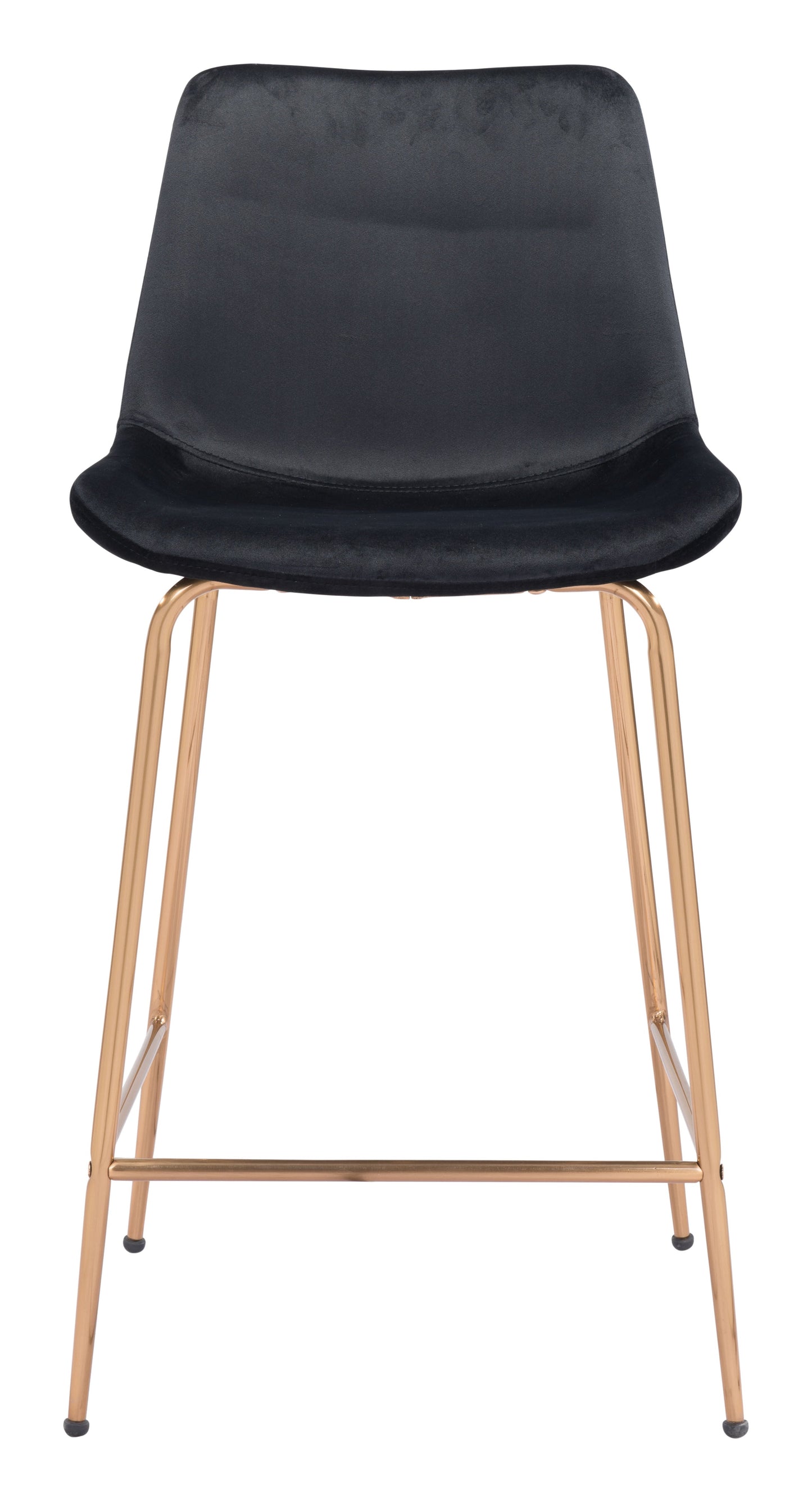 Tony Counter Stool Black & Gold