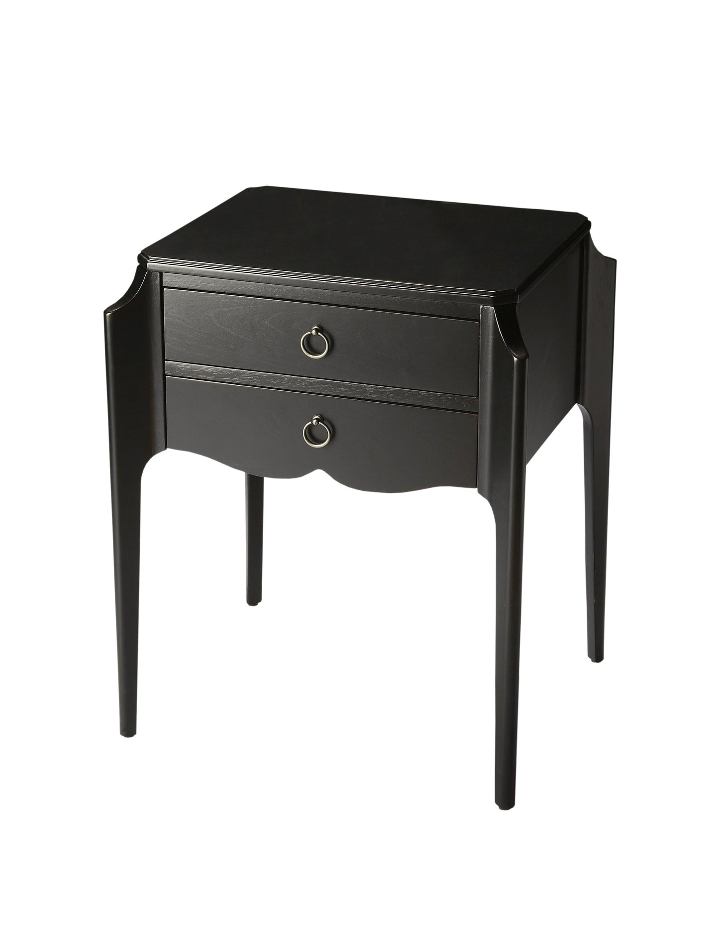 Wilshire End Table in Black  7016111