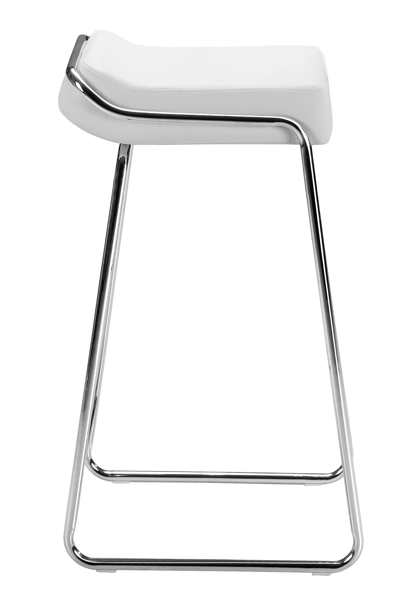 Wedge Barstool (Set of 2) White