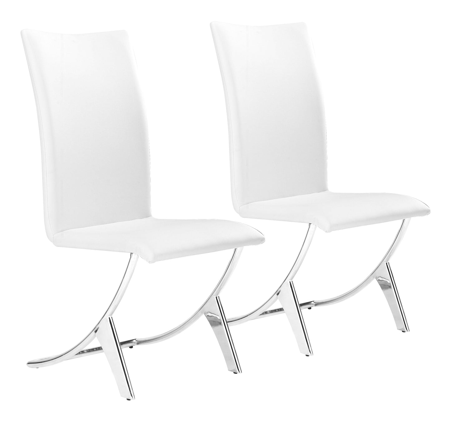 Delfin Dining Chair (Set of 2) White