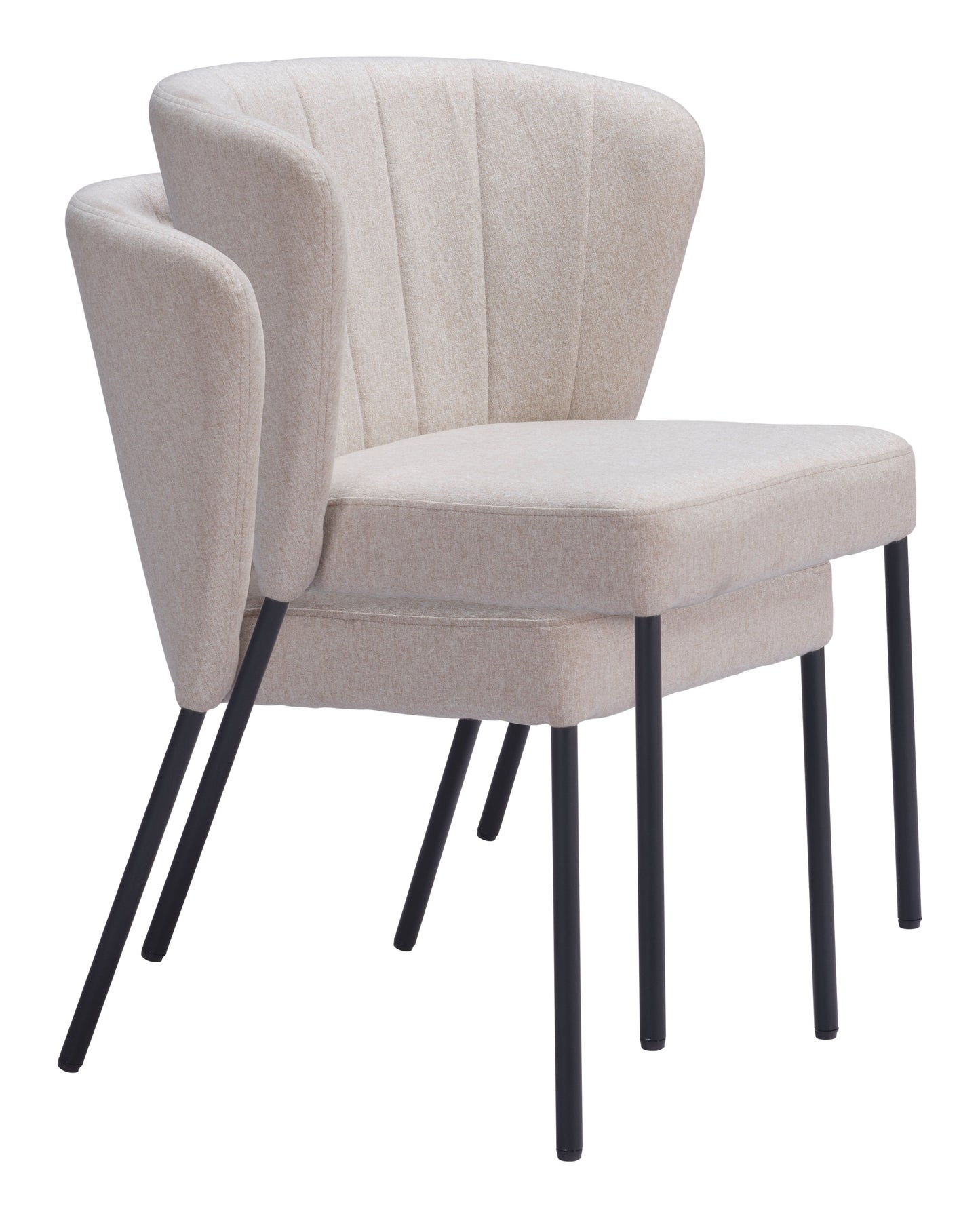 Aimee Dining Chair (Set of 2) Cream