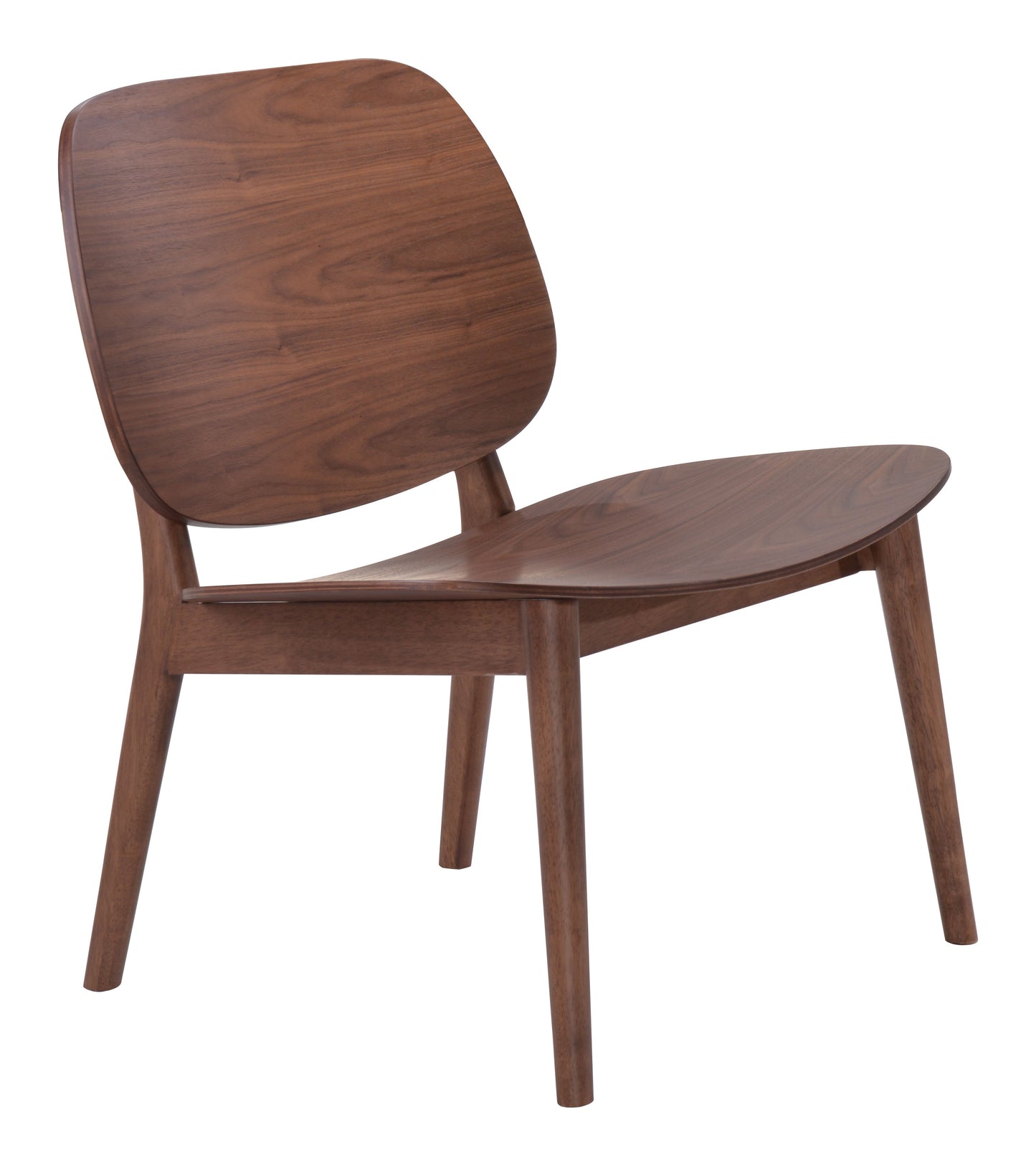 Priest Lounge Chair Walnut