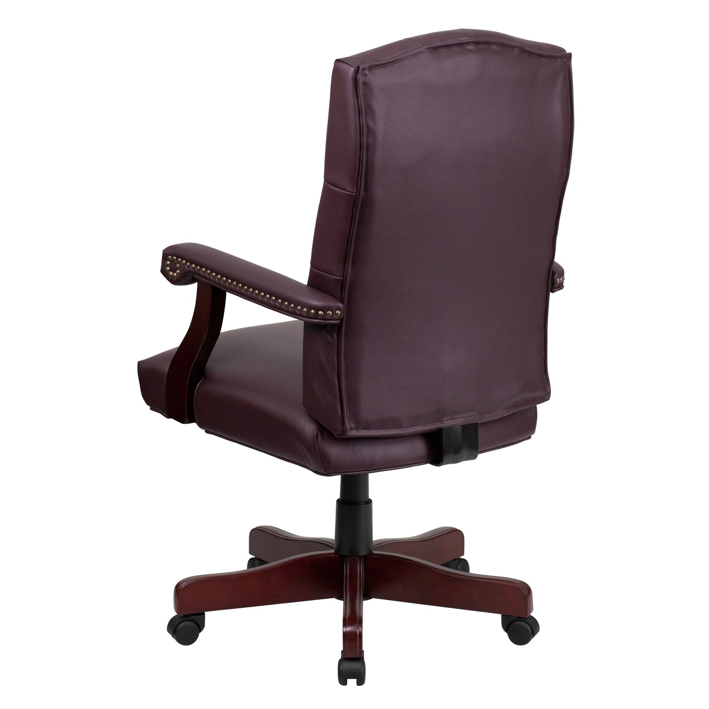 Burgundy High Back Chair 801L-LF0019-BY-LEA-GG