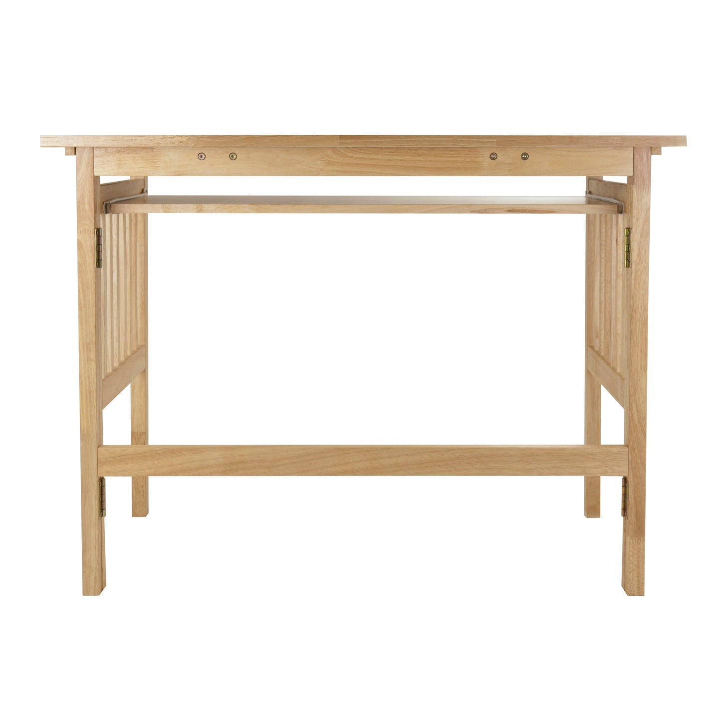 Mission Foldable Computer Desk, Natural