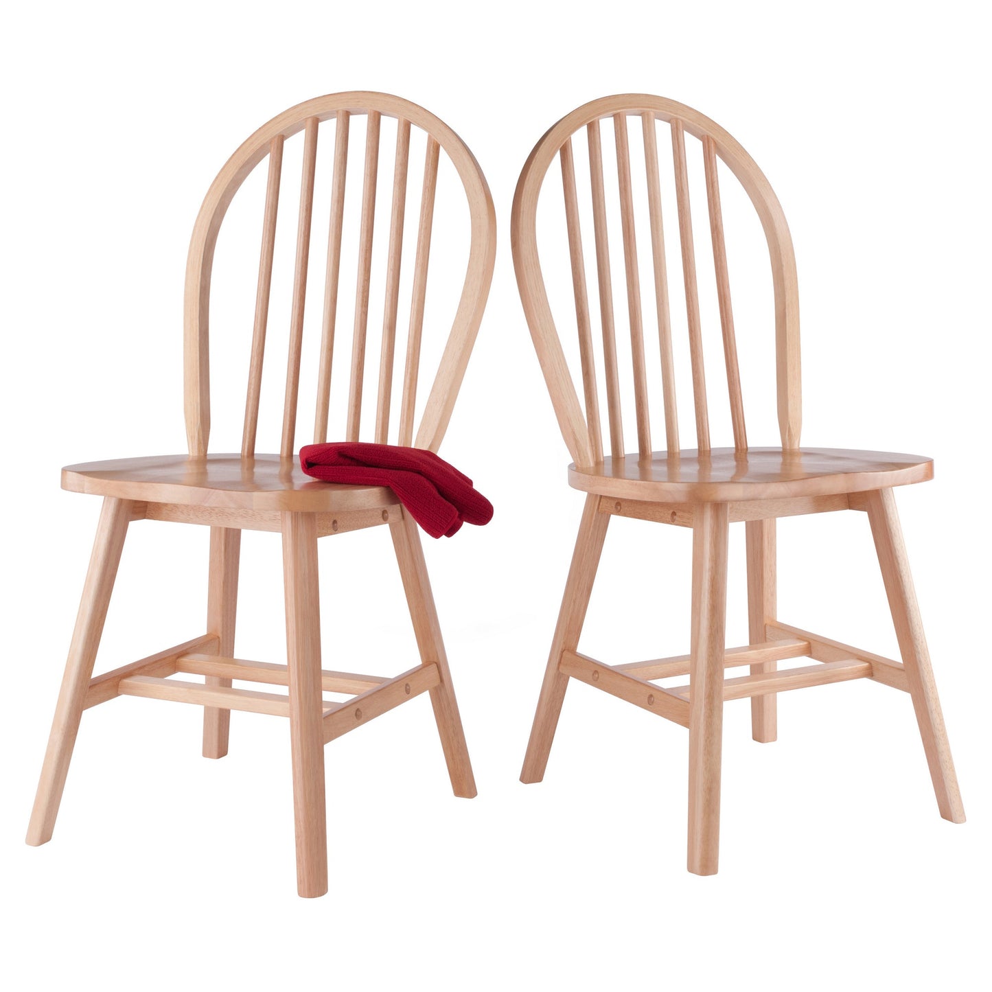 Windsor 2-Pc Chair Set, Natural