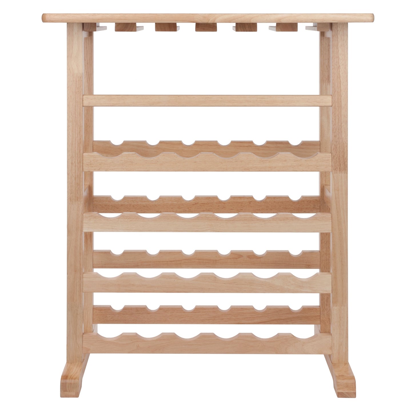 Vinny 24-Bottle Wine Rack, Natural