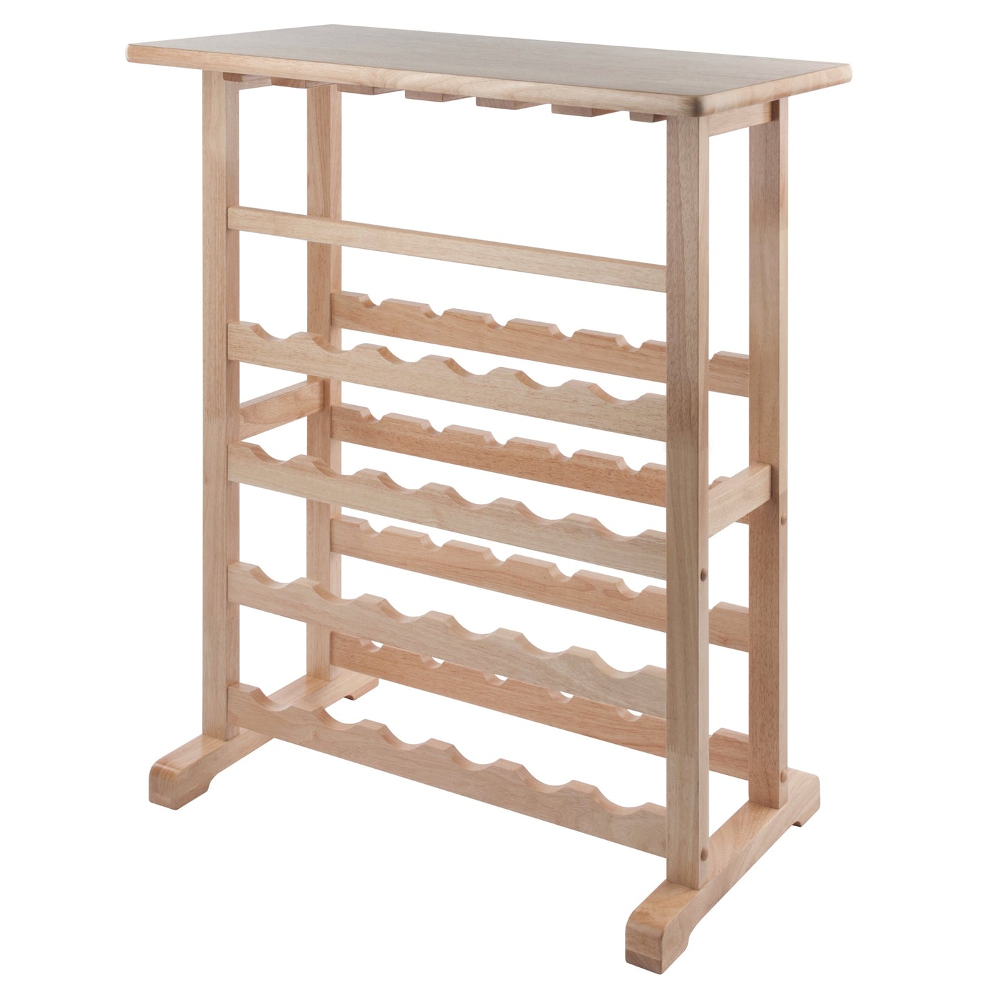 Vinny 24-Bottle Wine Rack, Natural