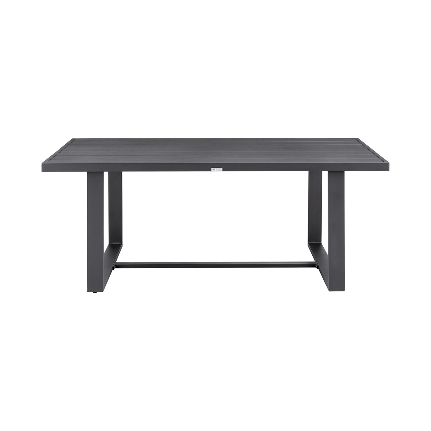 Argiope Outdoor Patio Dining Table in Aluminum