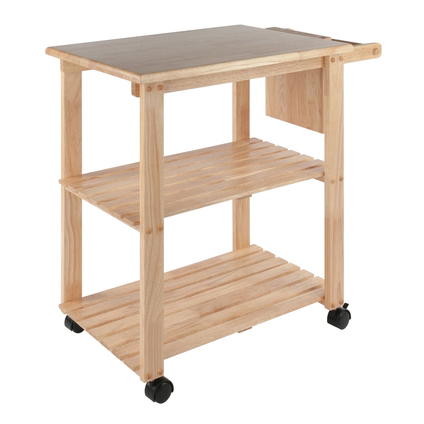 Mario Utility Kitchen Cart, Natural