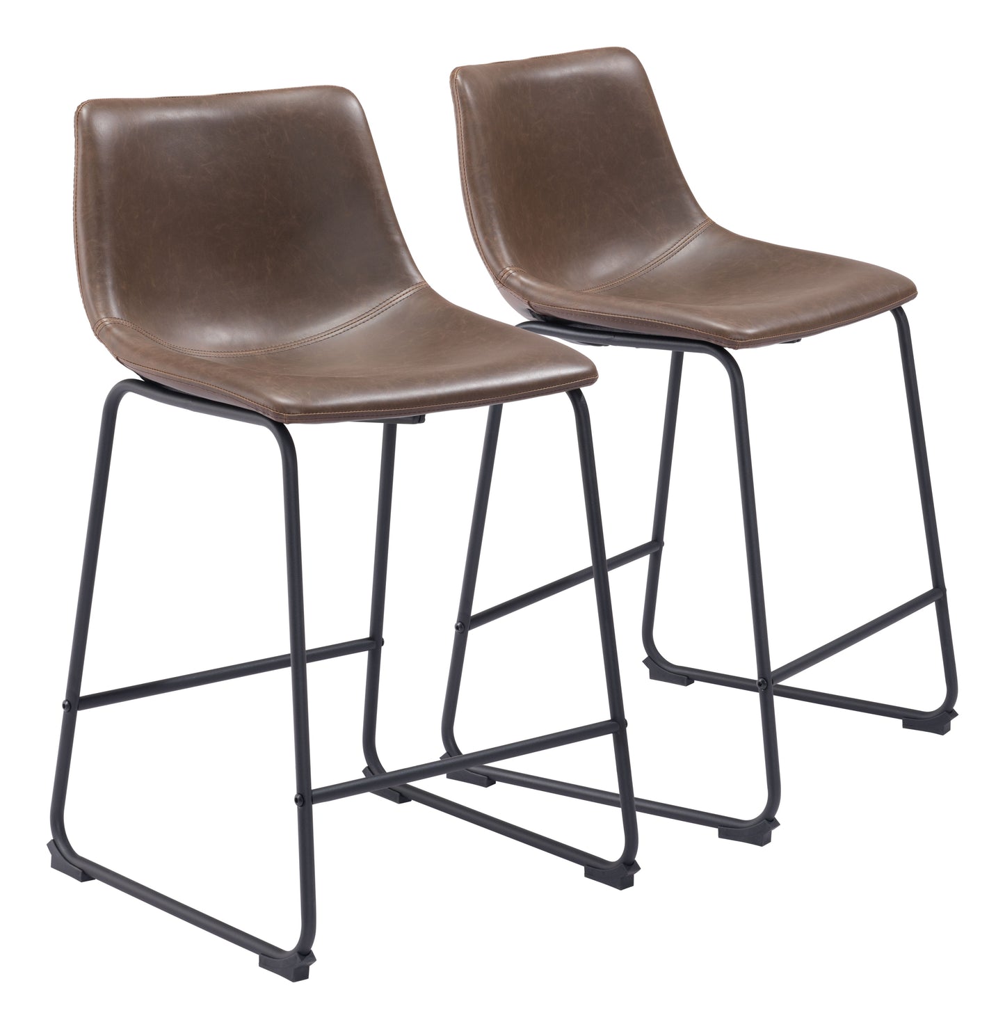 Smart Counter Stool (Set of 2) Vintage Espresso