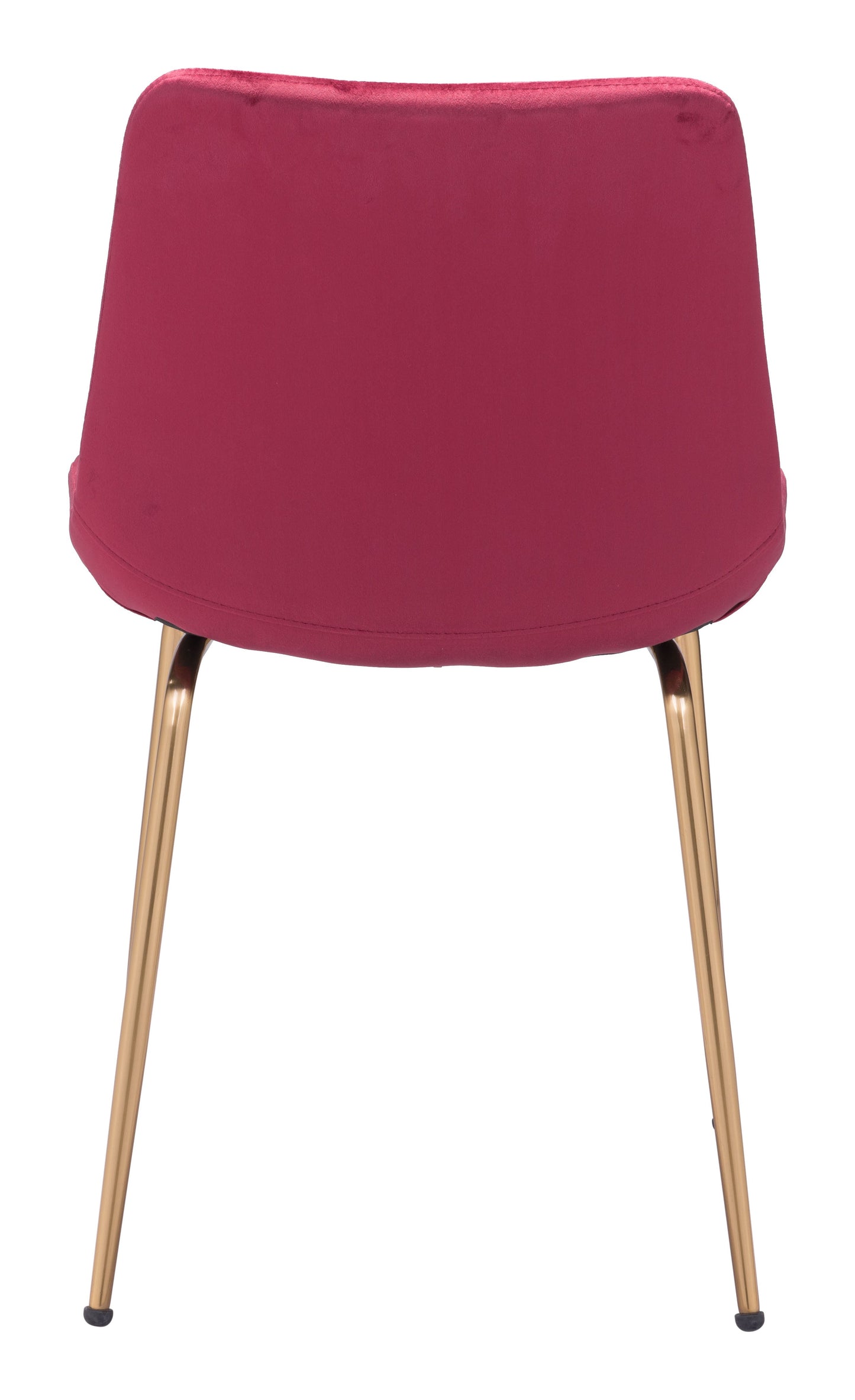 Tony Dining Chair (Set of 2) Red & Gold