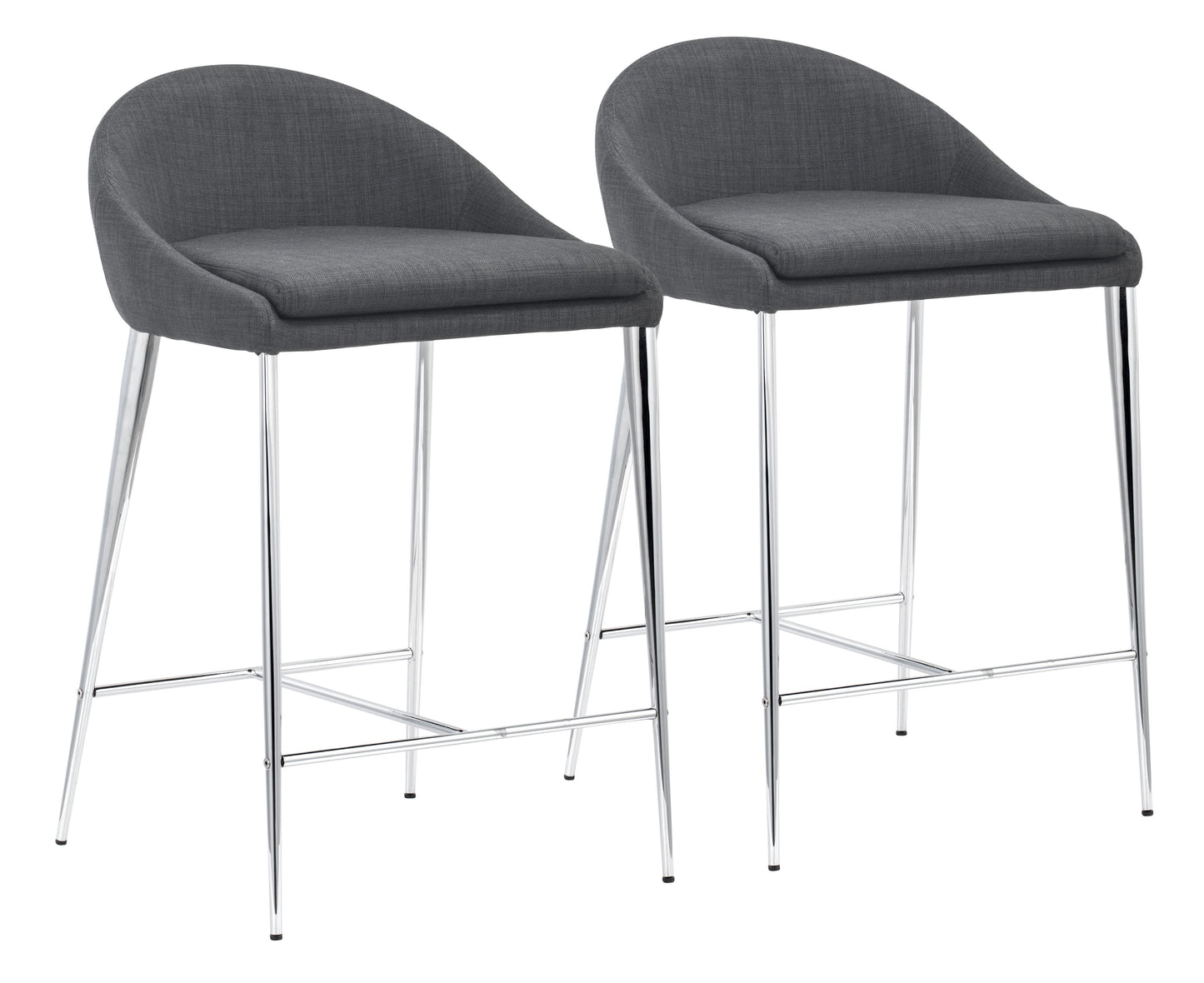 Reykjavik Counter Stool (Set of 2) Graphite