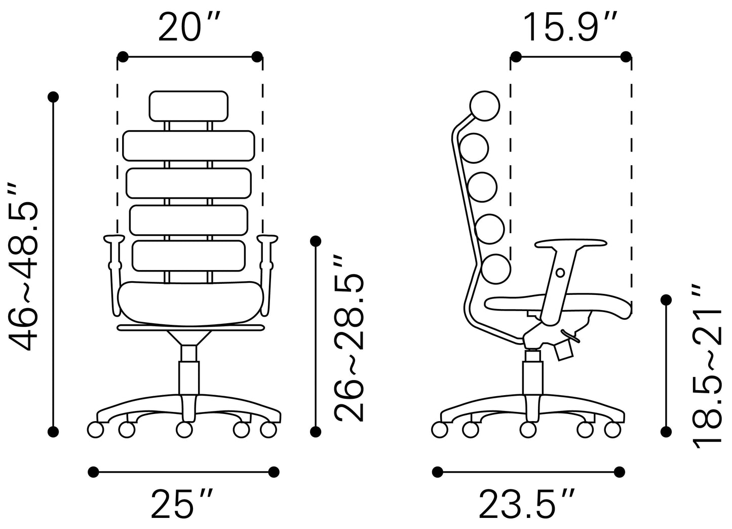 Unico Office Chair White