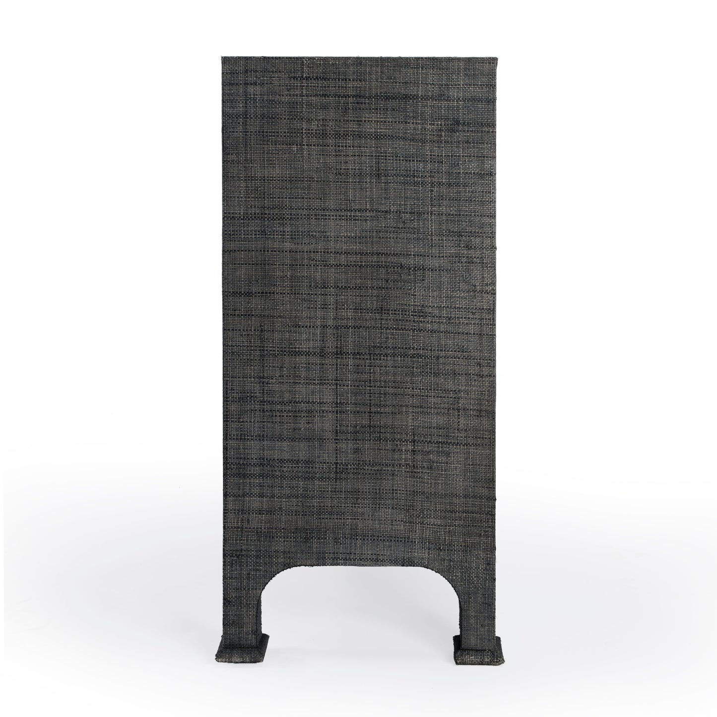 Chatham 3-Drawer Raffia 60" Sideboard in Charcoal  9170420