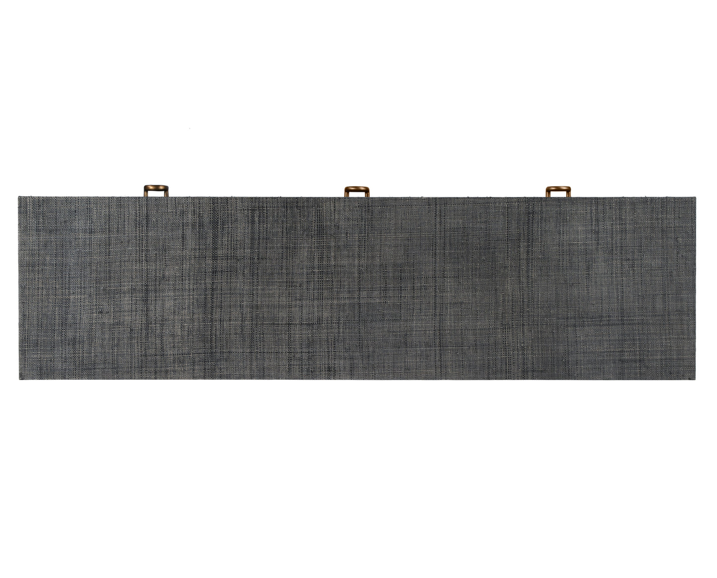 Chatham 3-Drawer Raffia 60" Sideboard in Charcoal  9170420