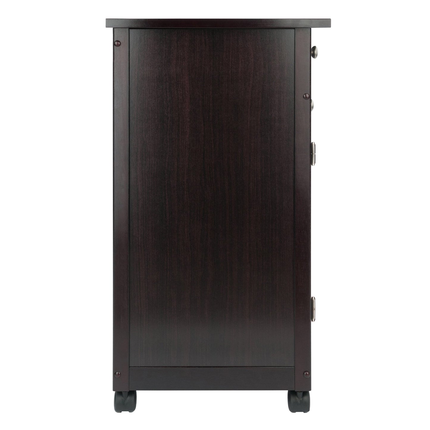 Savannah Utility Kitchen Cart, Espresso